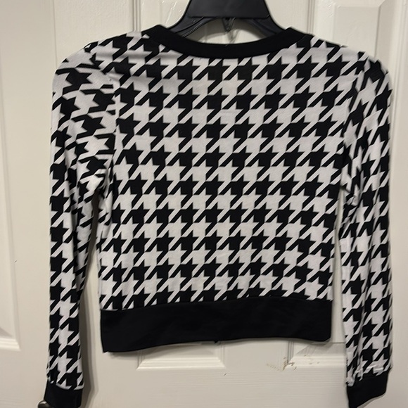 Beautees Big Girl Soft Knit 2 Pc Houndstooth Set - Picture 5 of 10